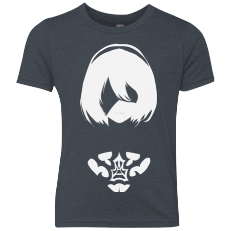 T-Shirts Vintage Navy / YXS Nier Youth Triblend T-Shirt