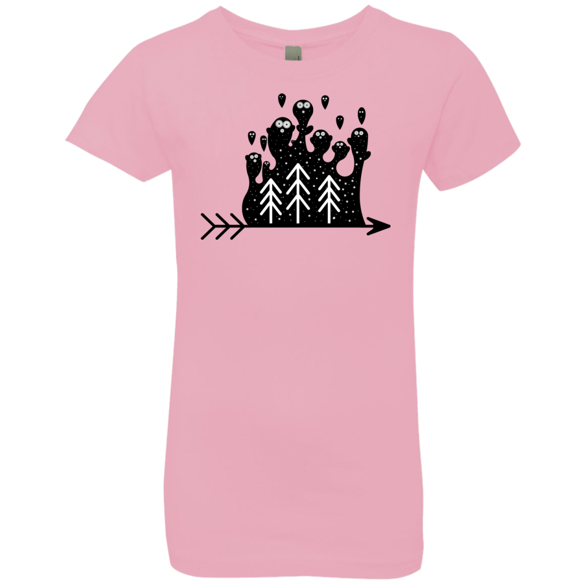 T-Shirts Light Pink / YXS Night Creatures Girls Premium T-Shirt