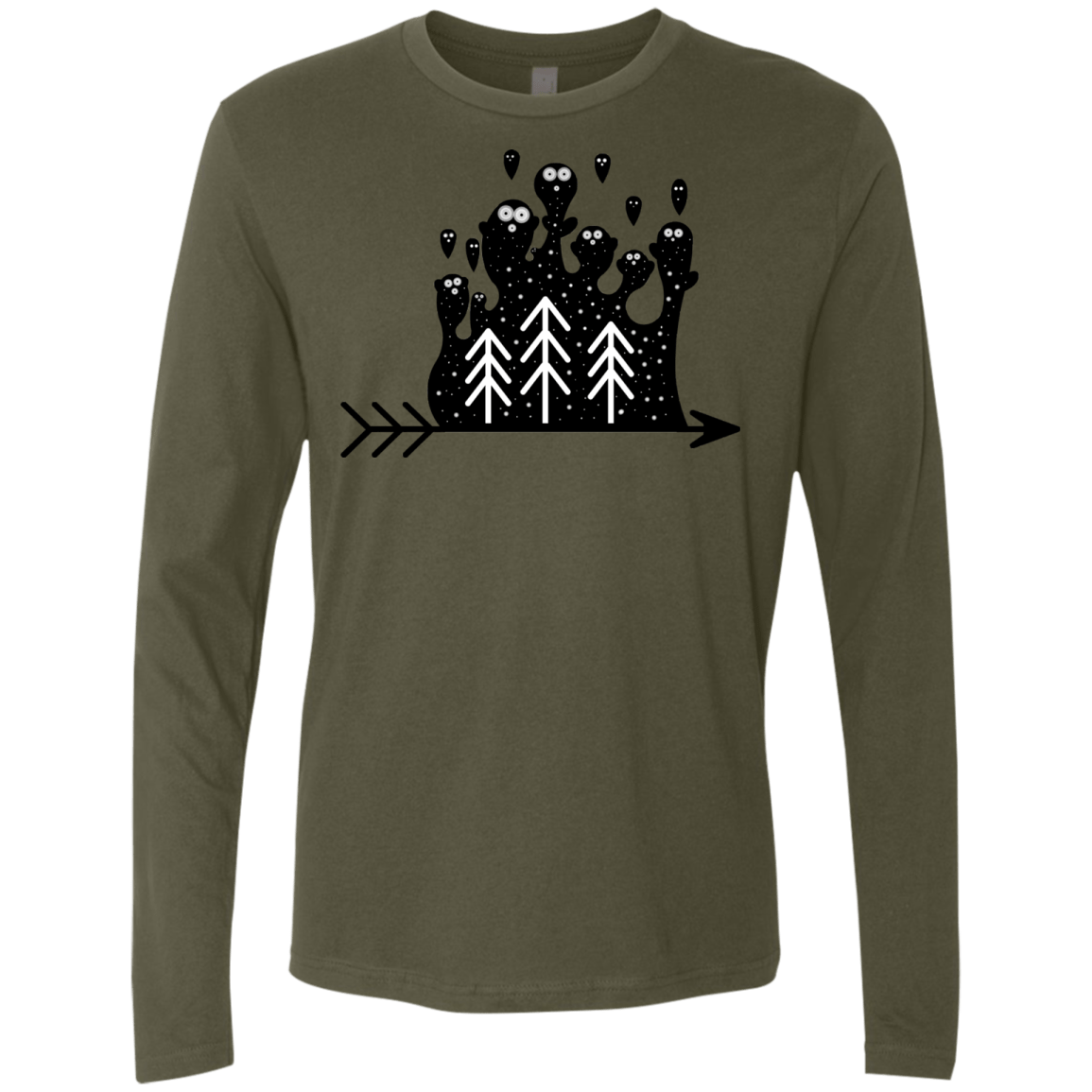 Night Creatures Men's Premium Long Sleeve