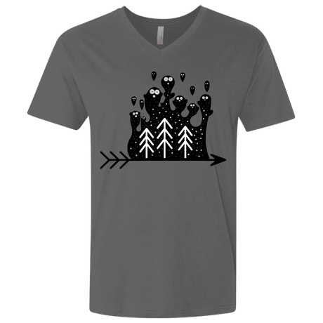 T-Shirts Heavy Metal / X-Small Night Creatures Men's Premium V-Neck