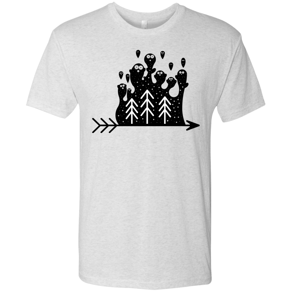 T-Shirts Heather White / S Night Creatures Men's Triblend T-Shirt