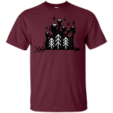 T-Shirts Maroon / S Night Creatures T-Shirt