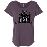 Night Creatures Triblend Dolman Sleeve