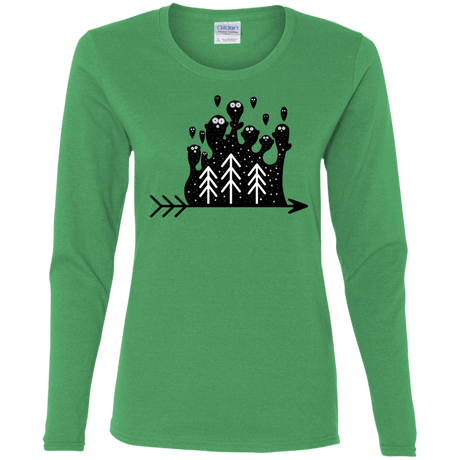 T-Shirts Irish Green / S Night Creatures Women's Long Sleeve T-Shirt