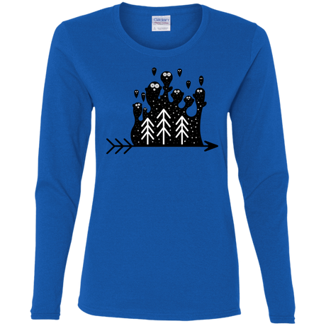 T-Shirts Royal / S Night Creatures Women's Long Sleeve T-Shirt