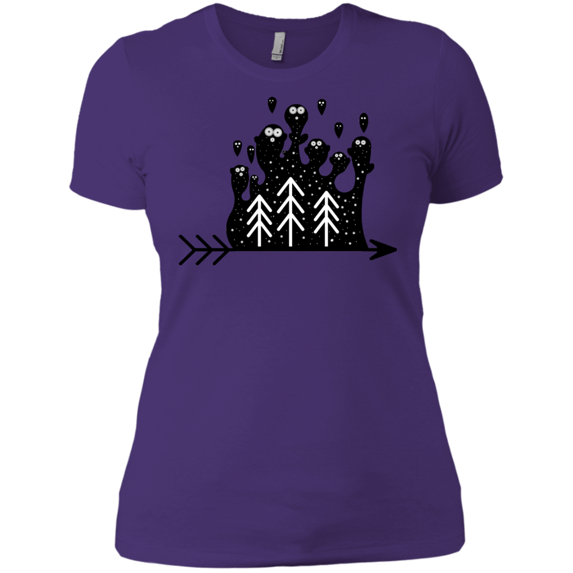 T-Shirts Purple Rush/ / X-Small Night Creatures Women's Premium T-Shirt