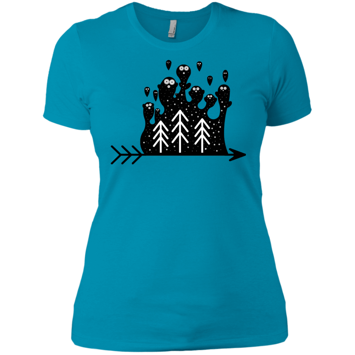 T-Shirts Turquoise / X-Small Night Creatures Women's Premium T-Shirt