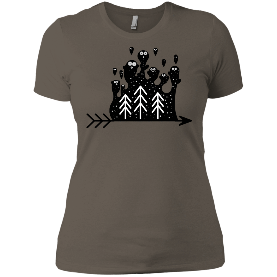T-Shirts Warm Grey / X-Small Night Creatures Women's Premium T-Shirt