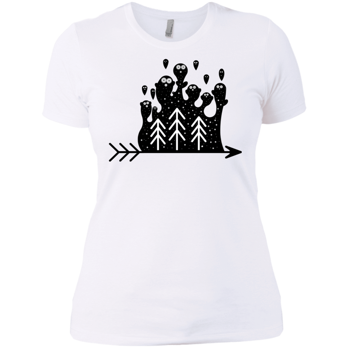 T-Shirts White / X-Small Night Creatures Women's Premium T-Shirt