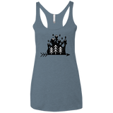 Night Creatures Women's Triblend Racerback Tank