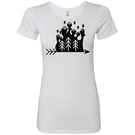 T-Shirts Heather White / S Night Creatures Women's Triblend T-Shirt