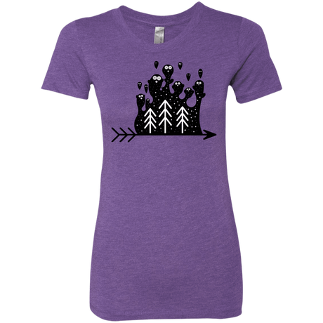 T-Shirts Purple Rush / S Night Creatures Women's Triblend T-Shirt