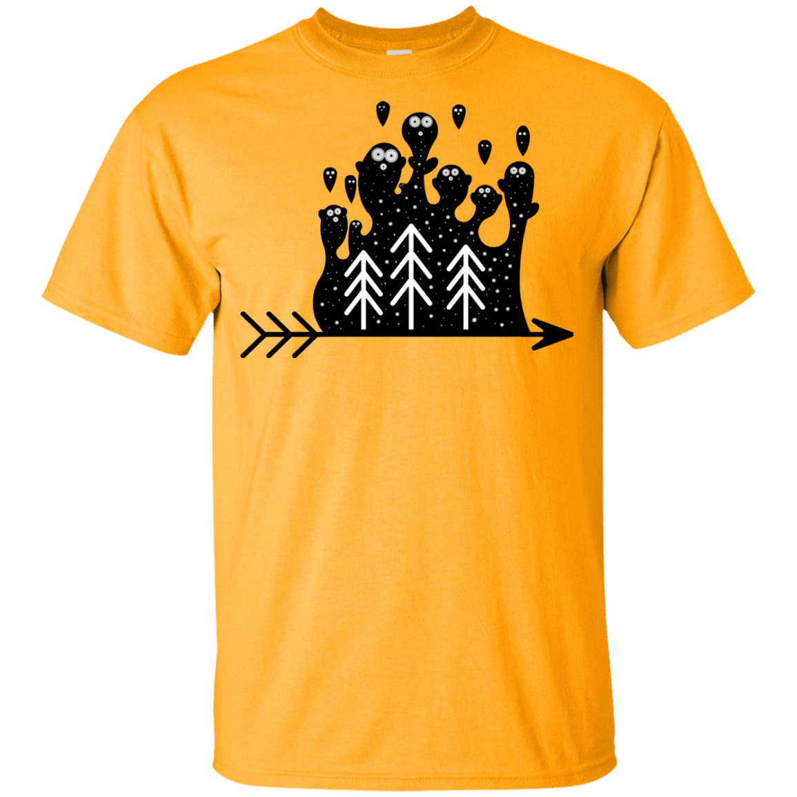 T-Shirts Gold / YXS Night Creatures Youth T-Shirt