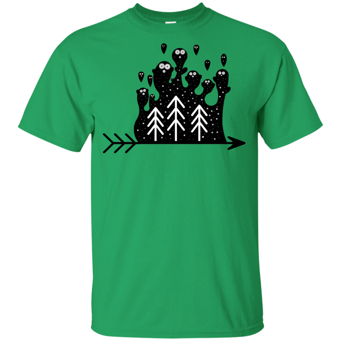 T-Shirts Irish Green / YXS Night Creatures Youth T-Shirt