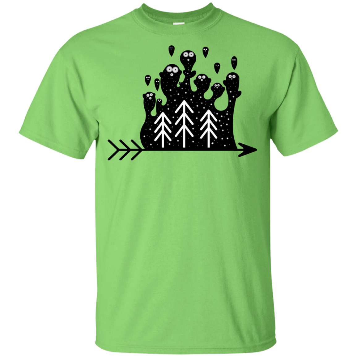 T-Shirts Lime / YXS Night Creatures Youth T-Shirt