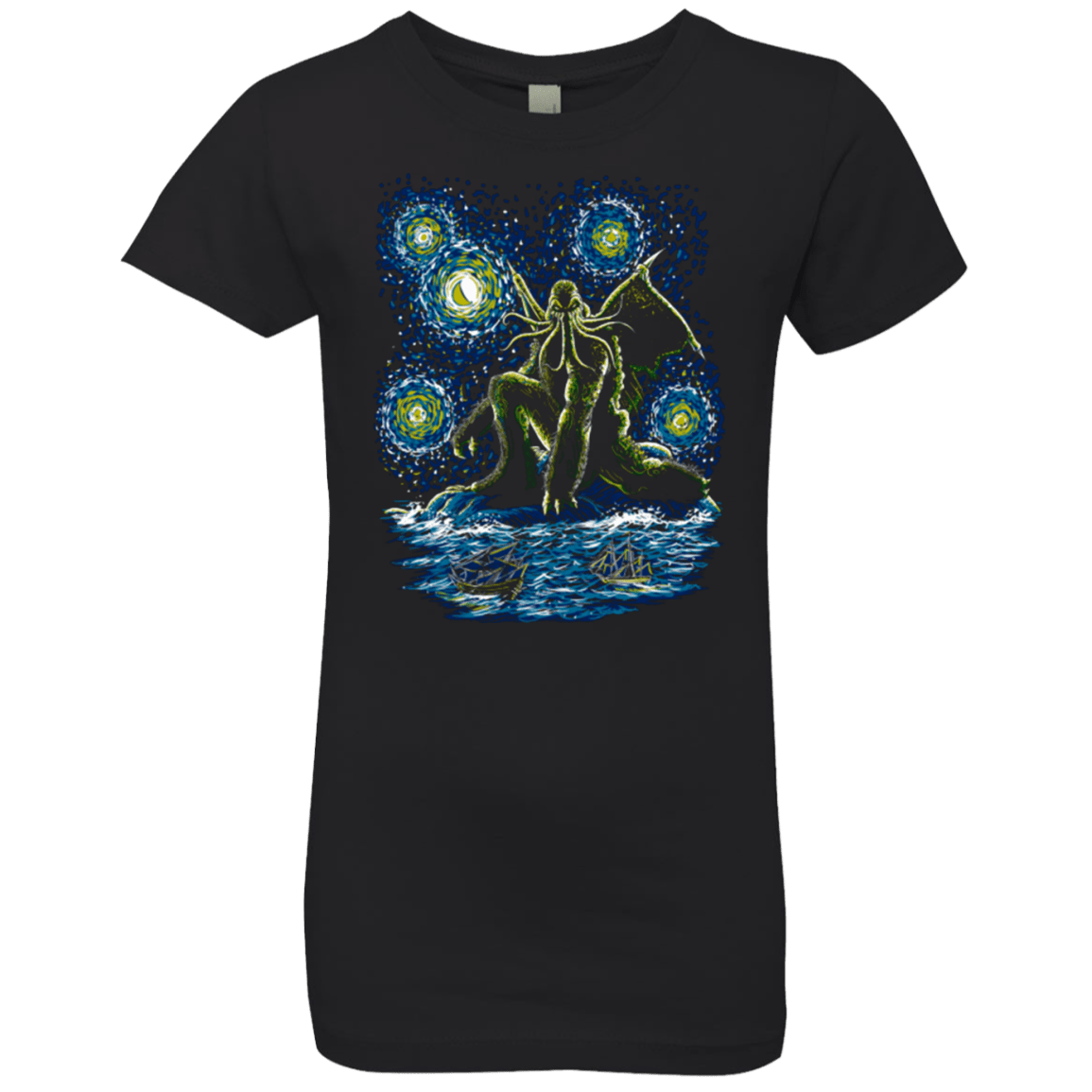 T-Shirts Black / YXS Night of Cthulhu Girls Premium T-Shirt