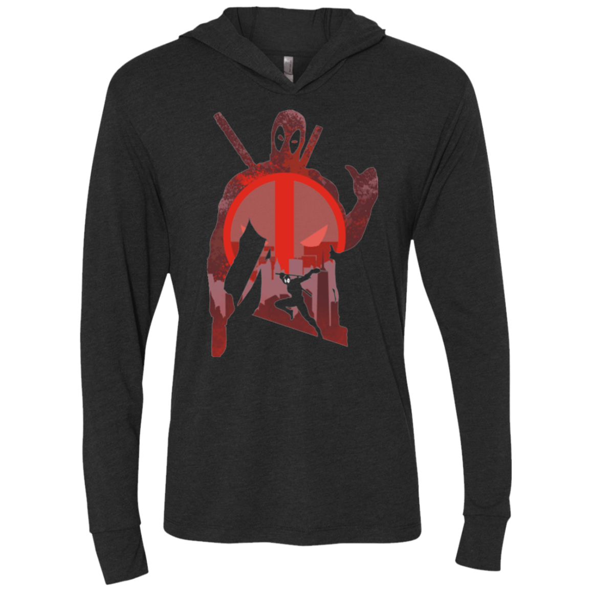 T-Shirts Vintage Black / X-Small Night of the Merc Triblend Long Sleeve Hoodie Tee