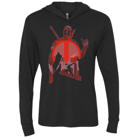 T-Shirts Vintage Black / X-Small Night of the Merc Triblend Long Sleeve Hoodie Tee