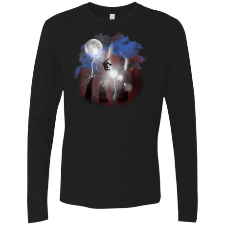 T-Shirts Black / Small Night of The Spider Men's Premium Long Sleeve