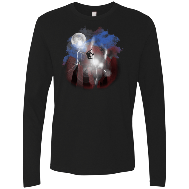 T-Shirts Black / Small Night of The Spider Men's Premium Long Sleeve