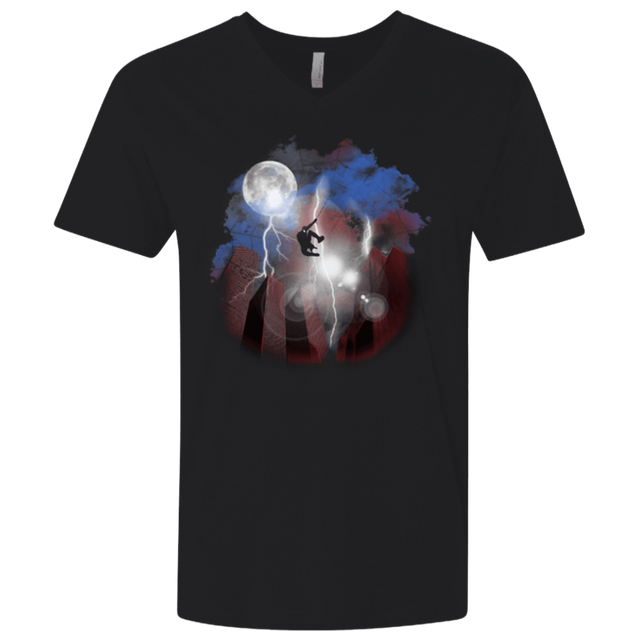 T-Shirts Black / X-Small Night of The Spider Men's Premium V-Neck