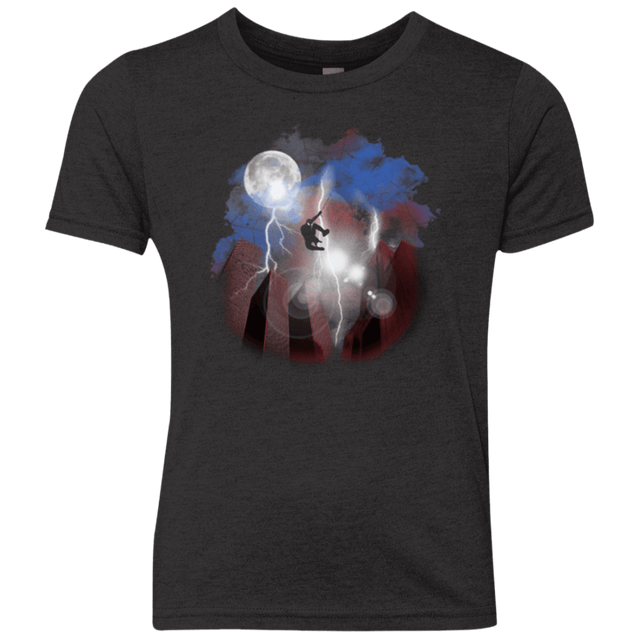 T-Shirts Vintage Black / YXS Night of The Spider Youth Triblend T-Shirt