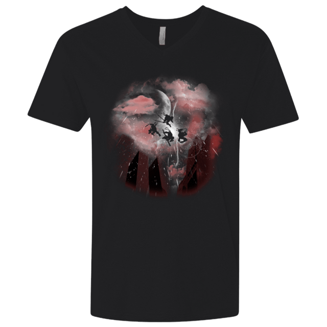 T-Shirts Black / X-Small Night of the turtles Men's Premium V-Neck