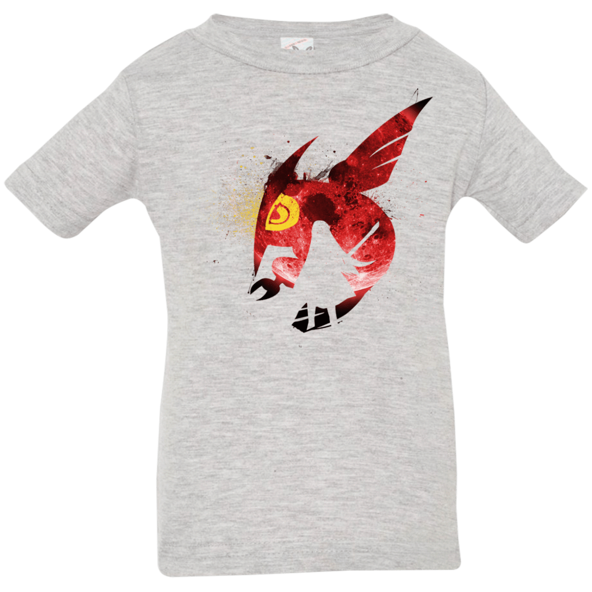 T-Shirts Heather Grey / 6 Months Night Reid Infant Premium T-Shirt