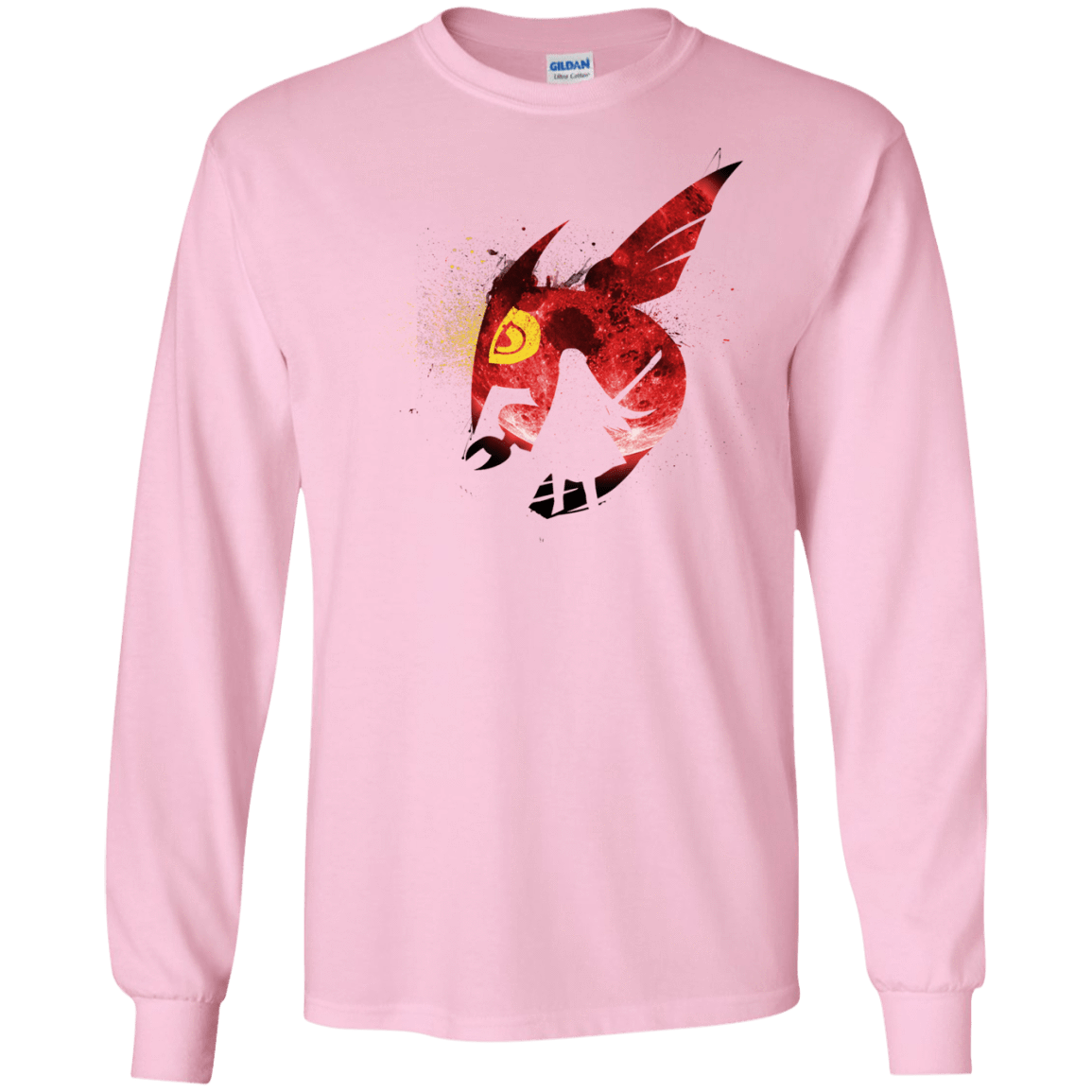 T-Shirts Light Pink / S Night Reid Men's Long Sleeve T-Shirt