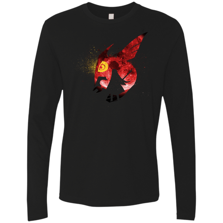T-Shirts Black / S Night Reid Men's Premium Long Sleeve
