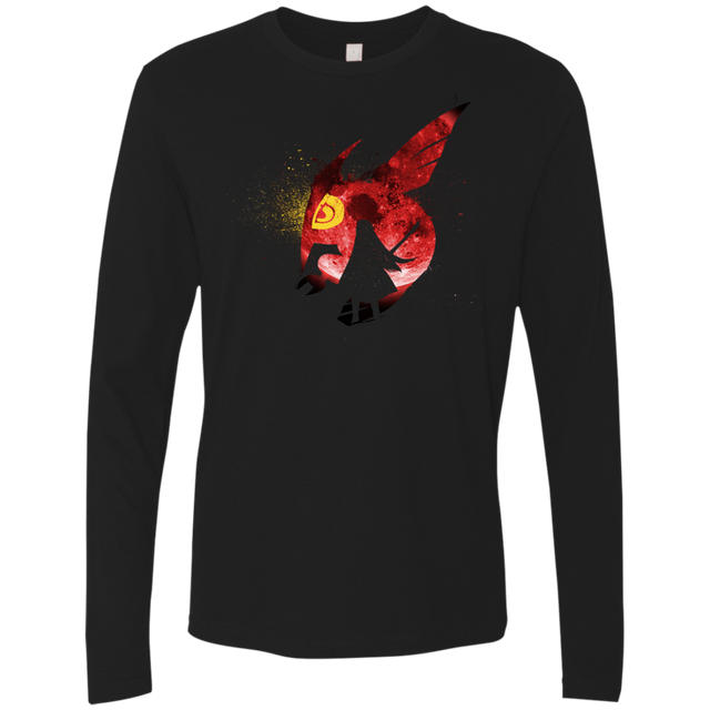 T-Shirts Black / S Night Reid Men's Premium Long Sleeve
