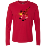 T-Shirts Red / S Night Reid Men's Premium Long Sleeve