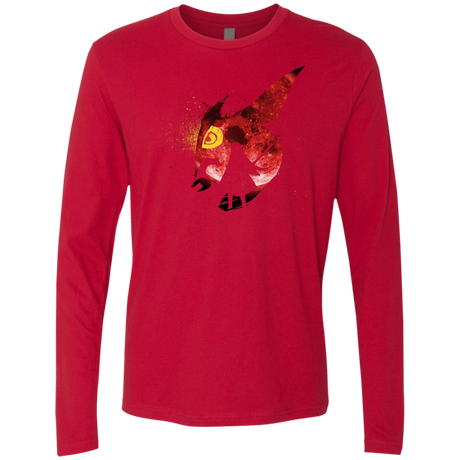 T-Shirts Red / S Night Reid Men's Premium Long Sleeve