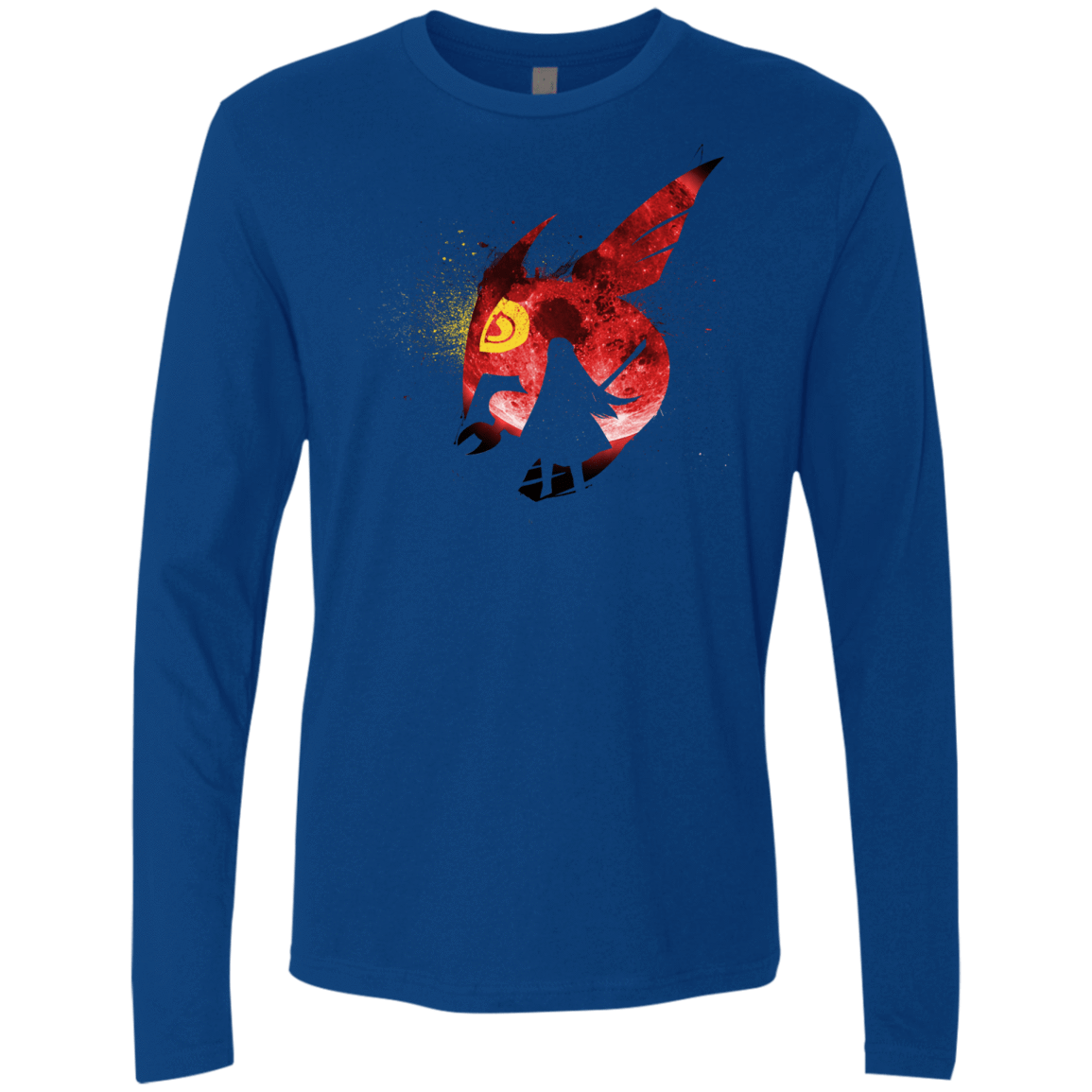 T-Shirts Royal / S Night Reid Men's Premium Long Sleeve