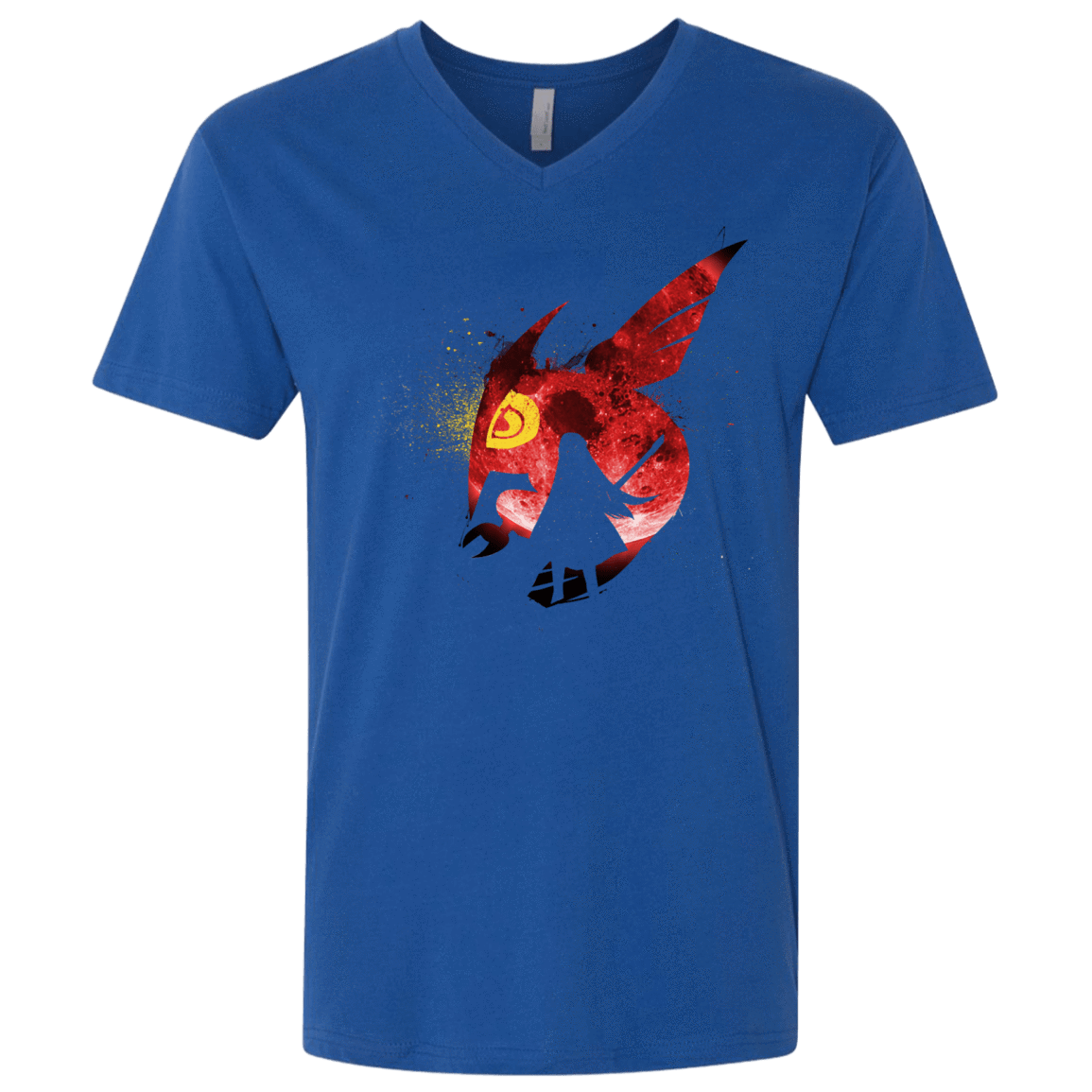 T-Shirts Royal / X-Small Night Reid Men's Premium V-Neck