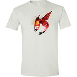 T-Shirts White / X-Small Night Reid Men's Semi-Fitted Softstyle