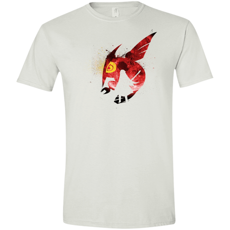 T-Shirts White / X-Small Night Reid Men's Semi-Fitted Softstyle