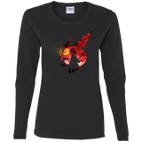 T-Shirts Black / S Night Reid Women's Long Sleeve T-Shirt