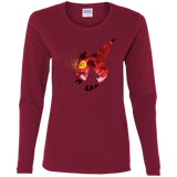 T-Shirts Cardinal / S Night Reid Women's Long Sleeve T-Shirt