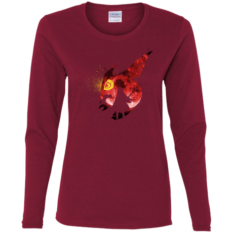 T-Shirts Cardinal / S Night Reid Women's Long Sleeve T-Shirt