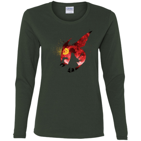 T-Shirts Forest / S Night Reid Women's Long Sleeve T-Shirt