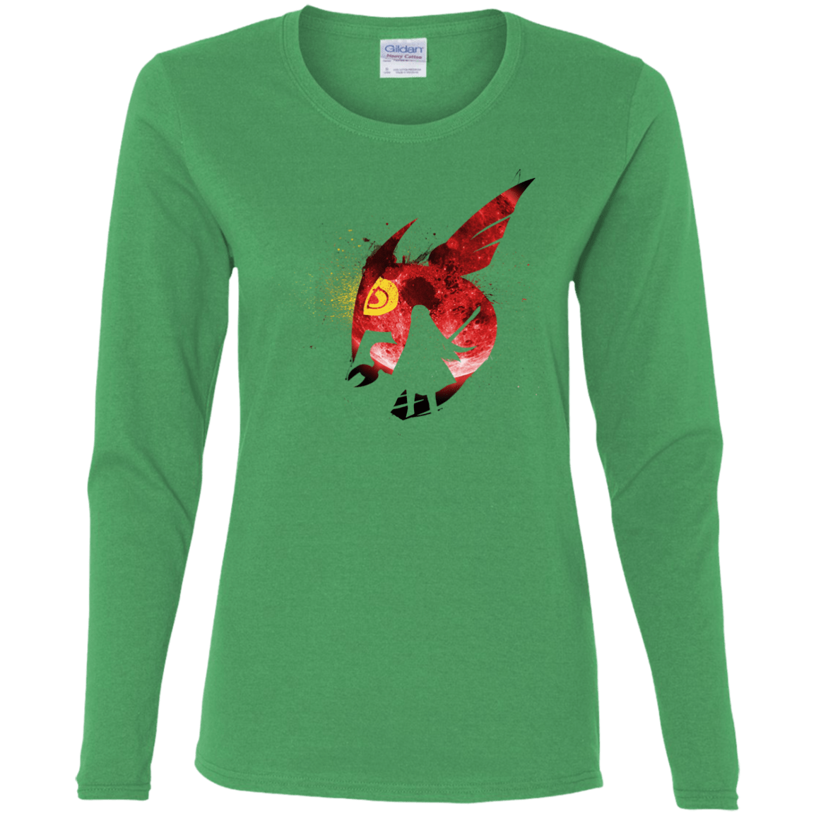 T-Shirts Irish Green / S Night Reid Women's Long Sleeve T-Shirt