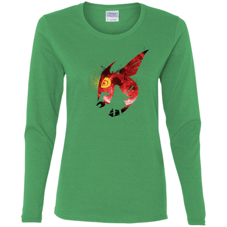 T-Shirts Irish Green / S Night Reid Women's Long Sleeve T-Shirt