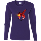 T-Shirts Purple / S Night Reid Women's Long Sleeve T-Shirt