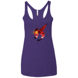 T-Shirts Purple Rush / X-Small Night Reid Women's Triblend Racerback Tank