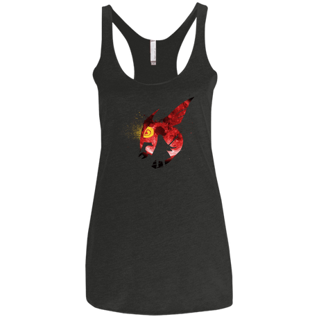 T-Shirts Vintage Black / X-Small Night Reid Women's Triblend Racerback Tank
