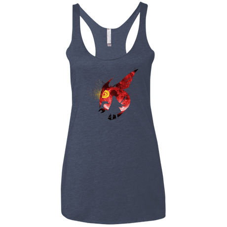 T-Shirts Vintage Navy / X-Small Night Reid Women's Triblend Racerback Tank