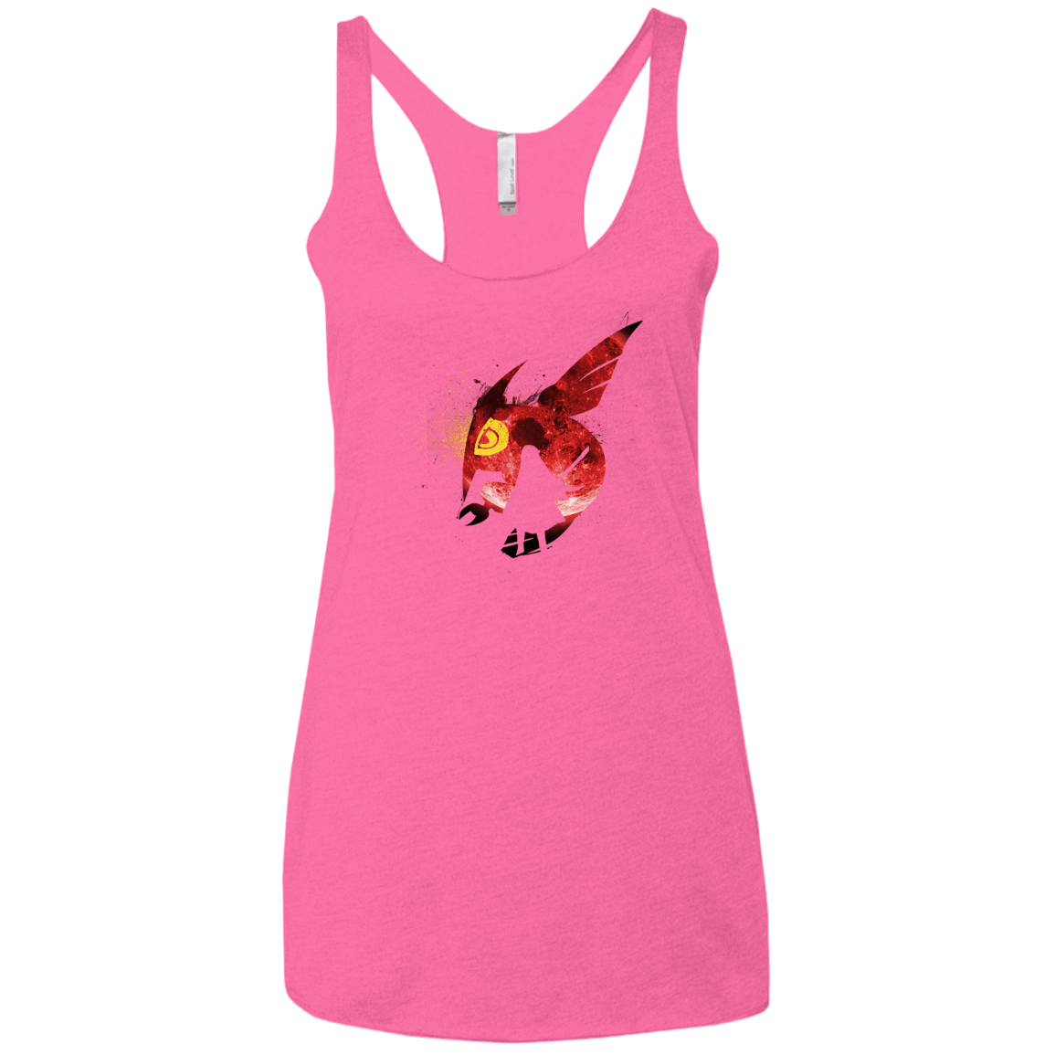 T-Shirts Vintage Pink / X-Small Night Reid Women's Triblend Racerback Tank