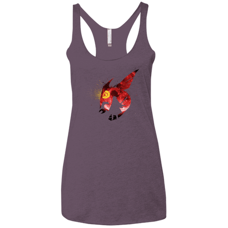 T-Shirts Vintage Purple / X-Small Night Reid Women's Triblend Racerback Tank