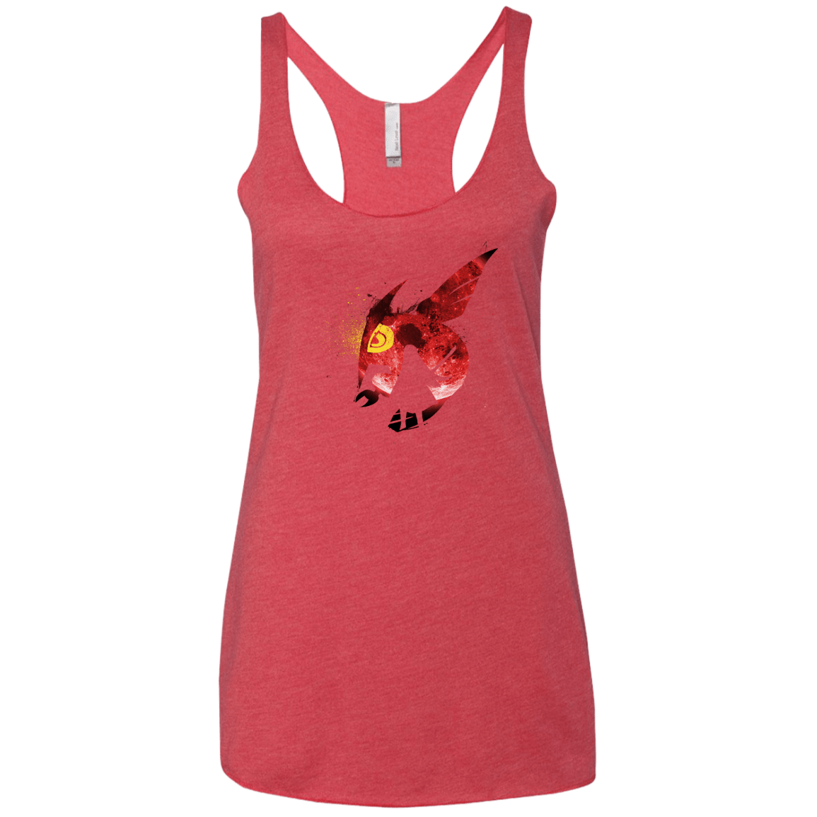 T-Shirts Vintage Red / X-Small Night Reid Women's Triblend Racerback Tank